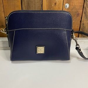 Dooney Cameron Navy Shoulder Bag